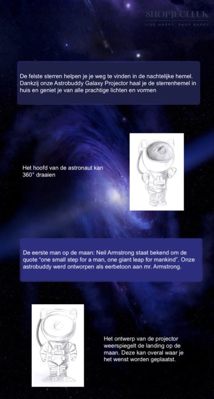 Astrobuddy Galaxy Projector | Shopjegeluk