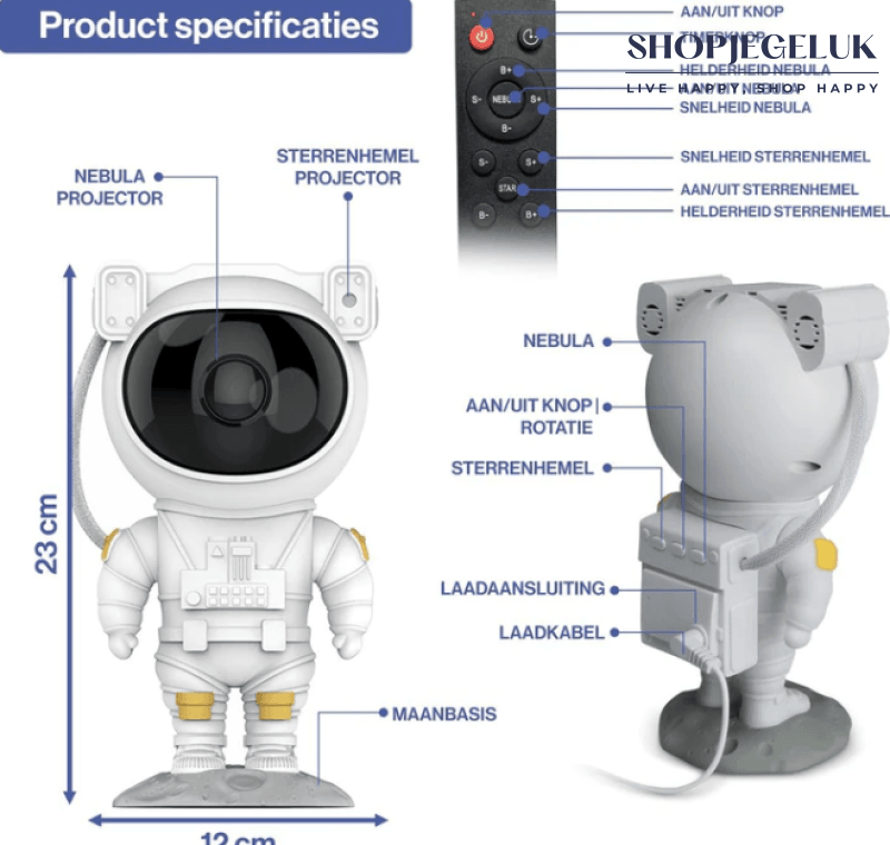 Astrobuddy Galaxy Projector | Shopjegeluk