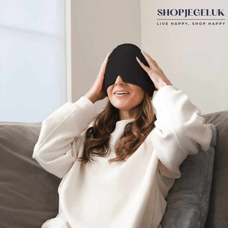 Migraine/hoofdpijn masker Plus | Shopjegeluk